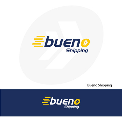 Bueno Shipping Logo Design a logo branding design illustration logo logo design logodesign logotype ui vector