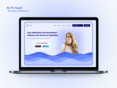 Drinkit Website drink figma health health care healthy logo minimalist mr saghi mrsaghi simple ui water web web design website
