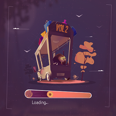 Marshmello Game app mobile design game graphic design illustration loading marshmello game plaing ui ux vector