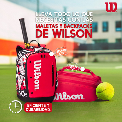 Campañas bolsos Wilson animation design graphic design illustration instagram