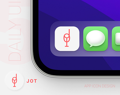 App Icon Design (Daily Ui- Day 5) app icon branding daily ui dailyui logo ui