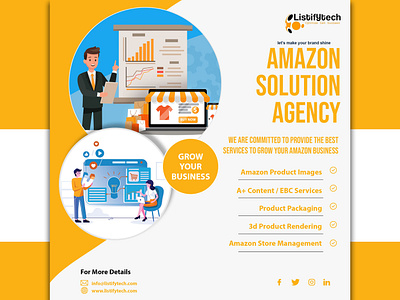 Amazon Solution Agency | ListifyTech 3d amazon amazon ebc amazon listing images amazon product description animation design ebc enhance brand content graphic design listing images rendering ui