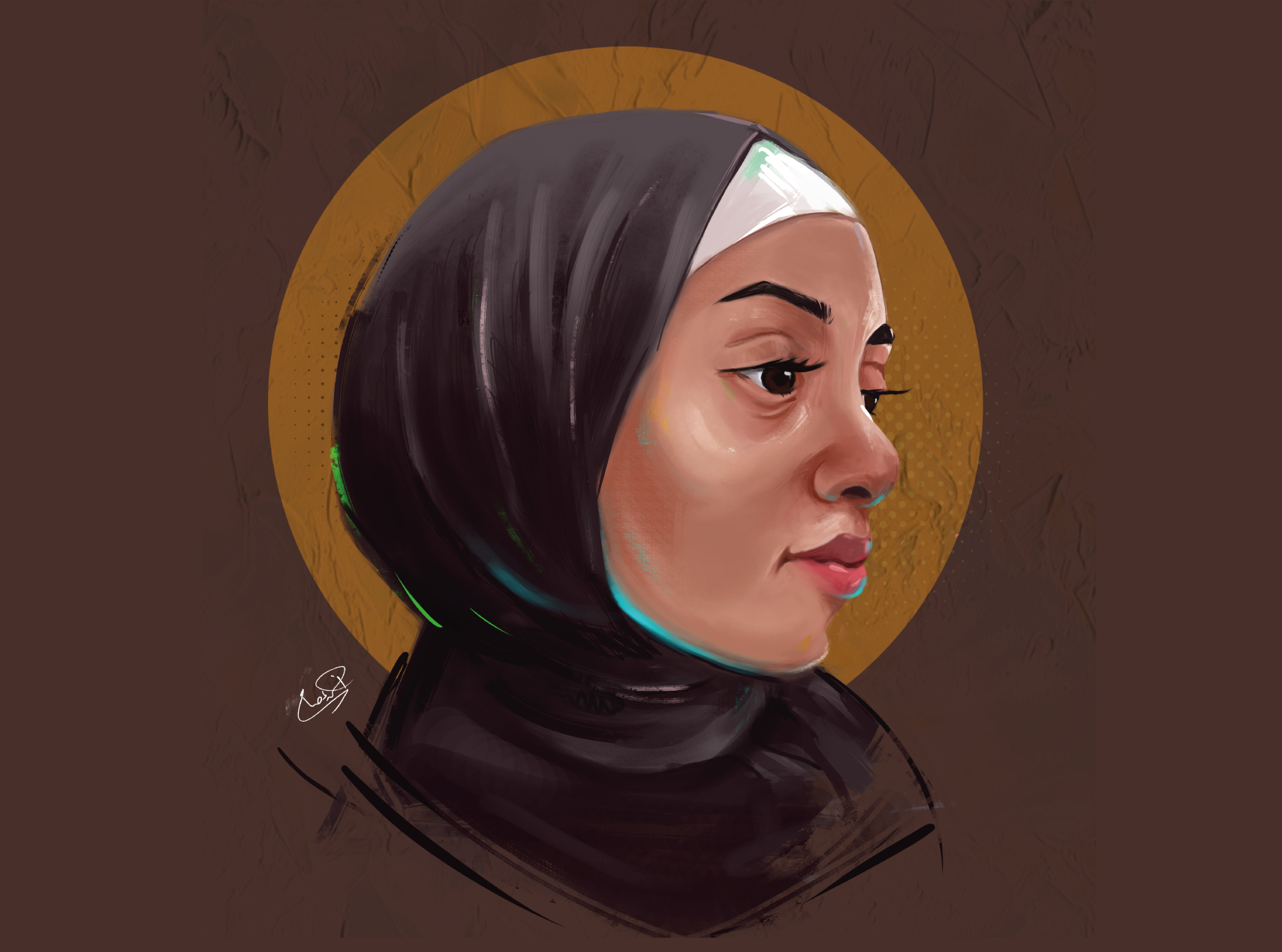 Arab Girl By Ahmed Essam Farouk On Dribbble