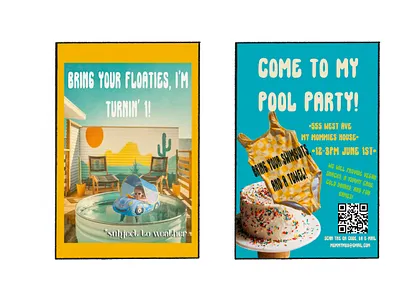 My 1st birthday invitation! branding design invitation project