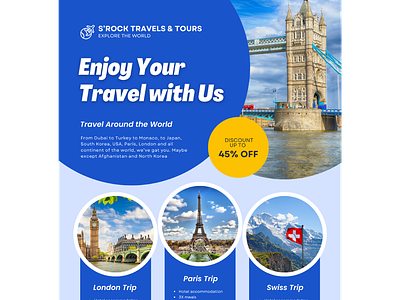TRAVELS AND TOURS FLYERS branding canva captivating fliers captivatingdesign design fliers flyer flyer designers flyer designs flyers graphic design highconversion stunning fliers tour flyers tourism destinations tourism flyers tours travel travel and tour travel flyers