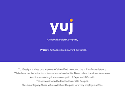 YUJ Appreciation Awards appreciation award branding hands illustration magic