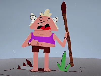 Mr. Haloo | Character Design 2d animation after effect animate animation character design concept duik frame by frame illustration motion graphics photoshop rigging character storyboard