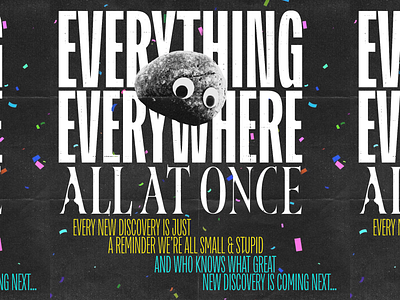 Everything Everywhere All At Once Poster design graphic design illustrator photoshop print design