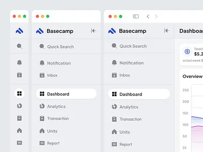 Sidebar - Real Estate Dashboard component crm crm dashboard dashboard dashboard component navbar navigation bar product design property management real estate saas sales sidebar system ui component