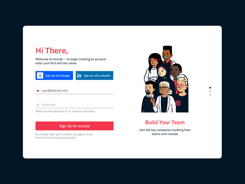 Sign-up form 🔥 app design form login login form product design signup form sing up ui ux