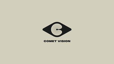 COMET VISION Studio LOGO branding design graphic design logo