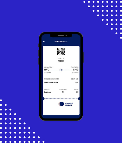 #dailyui 024 Boarding pass 3d animation branding graphic design logo motion graphics ui