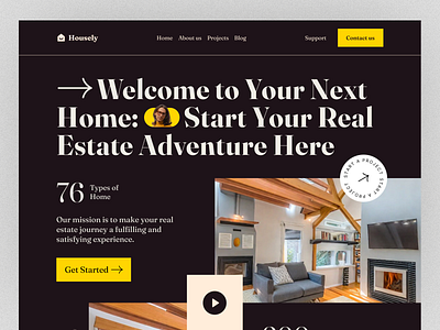 Real Estate Landing Page agency agent apertment architecture building clean header home homepage interface design landingpage property property management real estate real estate agency real estate landing page rent house rental service web ui website design