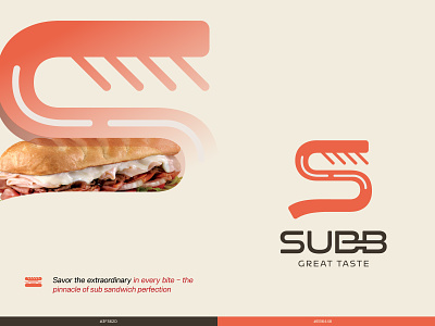 food logo design, sub sandwich, logos, identity brand identity branding creative logo fast food food cafe logo food logo design food shop logo identity letter s logo logo design logodesigner logos logotype modern minimalist logo professional logo rasturant logo sandwich logo sub sandwich logo