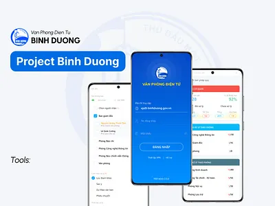 Mobile App - Android_Van Phong Dien Tu branding design logo mobile app ui ux