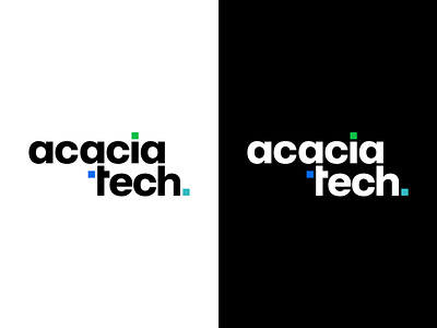 acacia tech acacia acacia tech clean gradient graphic design logo logos minimal modern simple tech technology type typography vector wordmark wordtype