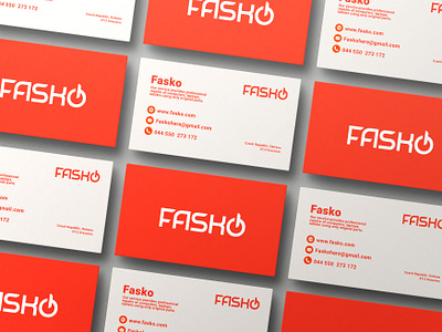 Logo for it brand Fasko branding graphic design it logo logo logo design modern monograms pc logo repaire text logo wordmark logos