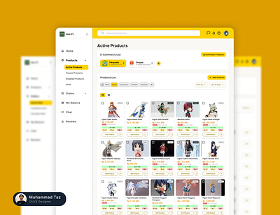 Product Management Dashboard dashboard ui uiux web design website