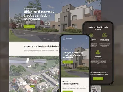 VillaDomy Hrdličky landing layout ui ux webdesign website