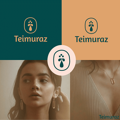 Teimuraz logo design . branding graphic design jewelry logo jewelry logo design logo