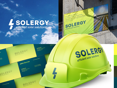 Solergy brand development branding graphic design logo