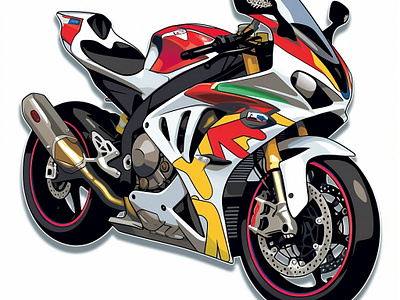 BMW S1000RR Sketch branding graphic design logo