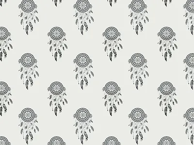 Dream Catcher Vector Print bedding design dream catcher graphic design home textile pattern design photoshop print design vector design