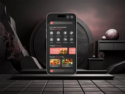 Food Delivery App Design Concept🍔📲 ai food app android delivery service food app food app design food delivery food delivery application food delivery service food order food ordering foodie ios app mobile app design mobile app ui online food delivery restaurant ui ui design ux