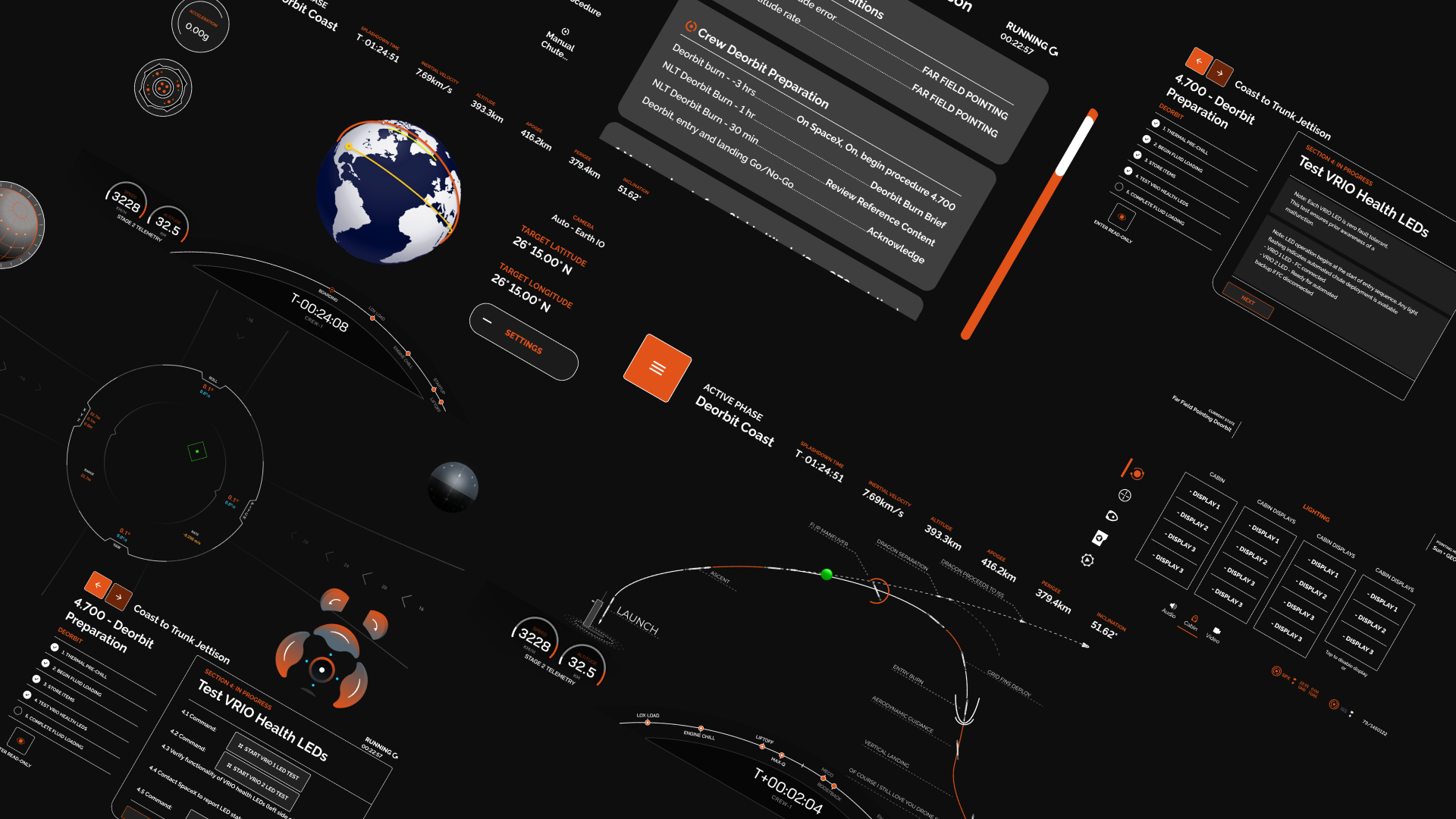 Space Ship UI by econev dashboard design econev evgheniiconev lizzardlab spaceship spaceui ui ux