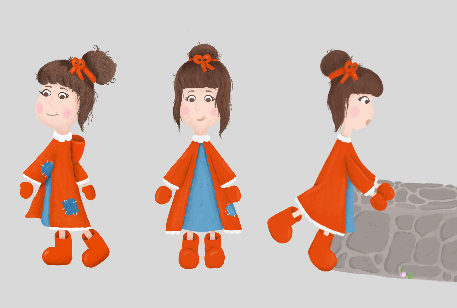 little-red-riding-hood-development-process-by-laura-doran-on-dribbble