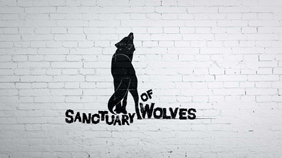 SANCTUARY OF WOLVES | TWITCH LOGO graphic design logo twitch wolf