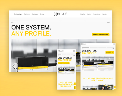 Website - Xellar design web design webdesign webseite website