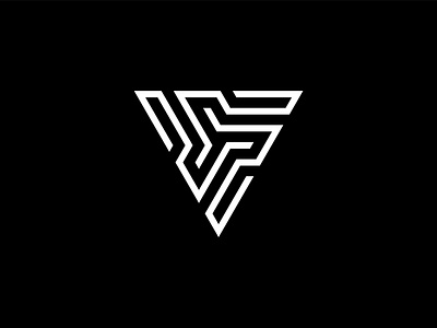 F Triangle Logo adventure app apps branding e sport f futuristic gaming graphic design lettermark logo minimalist modern simple sophisticated sport startup tech triangle tringular