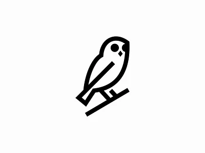 Athene Noctua Owl Logo abstract athene bird branding design education geometric icon identity illustration lines logo mark minimalist noctua owl school symbol vector wisdom