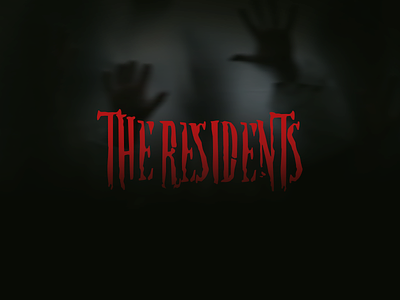 The Residents - Horror logo dark art