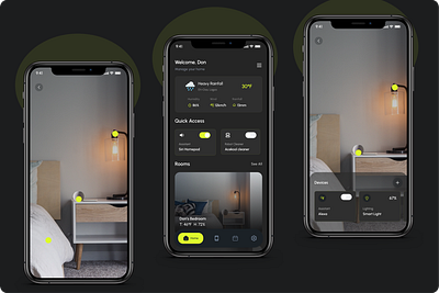 Building a smart home ripple animation in Figma animation app design designer figma graphic design mobile app motion graphics productdesign prototyping smart home ui uiux ux