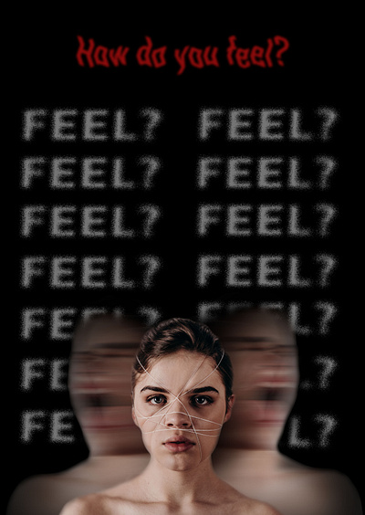 Feelings adobe photoshop art collage design effects filters graphic design photoshop poster psychology