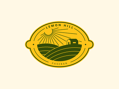 Lemon Farm & Villa Logo Exercise emblem farm lemon logo villa