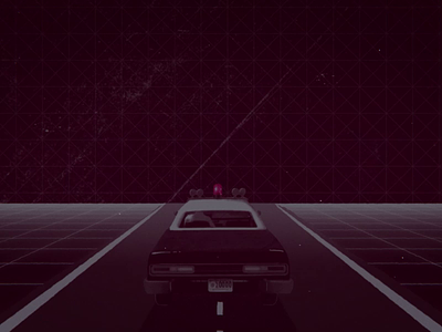 Lost Kings - Intro (2019). 2d animation car cel celanimation collage design gif gifs grid illustration lostkings motion motion graphics music musivideo police police car