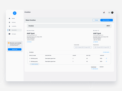 Invoice | Invoice page Design | Payment Page business dashboard design finance financial fintech inovoice page interface invoice money payment product design saas saving stats transaction ui ux wallet