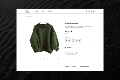 Product page design branding design product product page typography ui ux