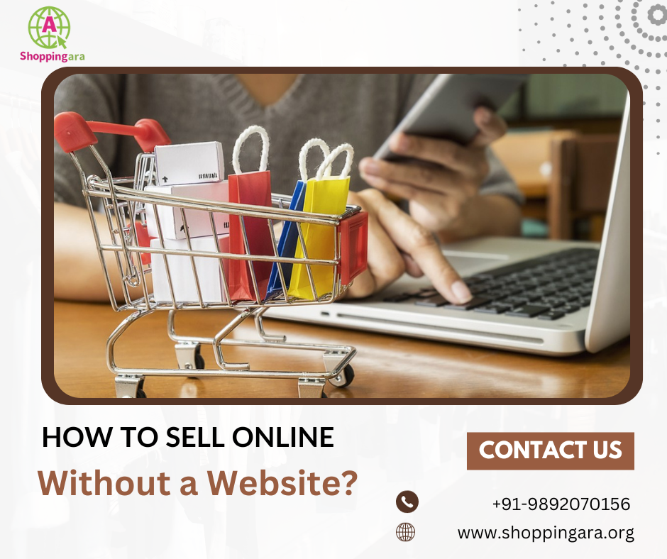 Ready to sell online without a website? by Shopping Ara on Dribbble