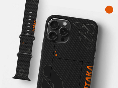 PITAKA - Phone Case and Watch Band band case design graphic design pitaka