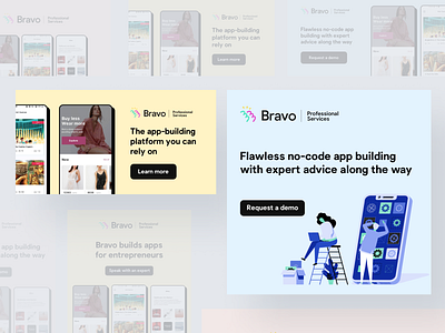 Bravo Studio Ads branding design graphic design logo typography