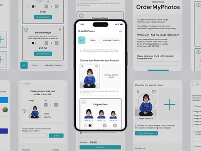 Online Marketplace - Mobile App adaptive app blue catalog ecommerce flat kids marketplace mobile online platform photo realism shop swiss