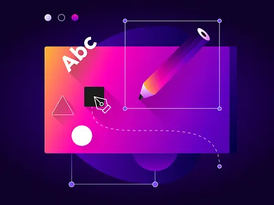 Vector illustration for Expressive Animator abstract abstract art abstract illustration expressive animator graphic design motion graphics vector vector illustration