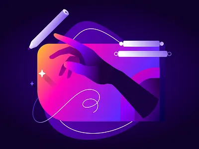 Vector illustration for Expressive Animator abstract expressive animator graphic design motion graphics surrealism svg vector vector illustration