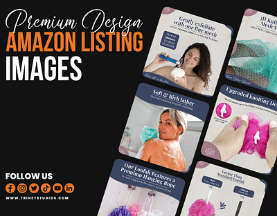 Amazon Listing Images - Body Puff amazon listing design amazon listing images amazon product images design amazon product listing images listing images listing images design product listing images