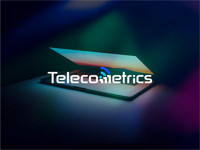 Telecometrics Visual Design brand design branding design graphic design logo logo design ui visual design