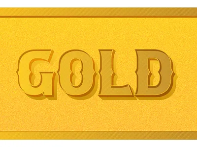Vector gold bar. gold rush